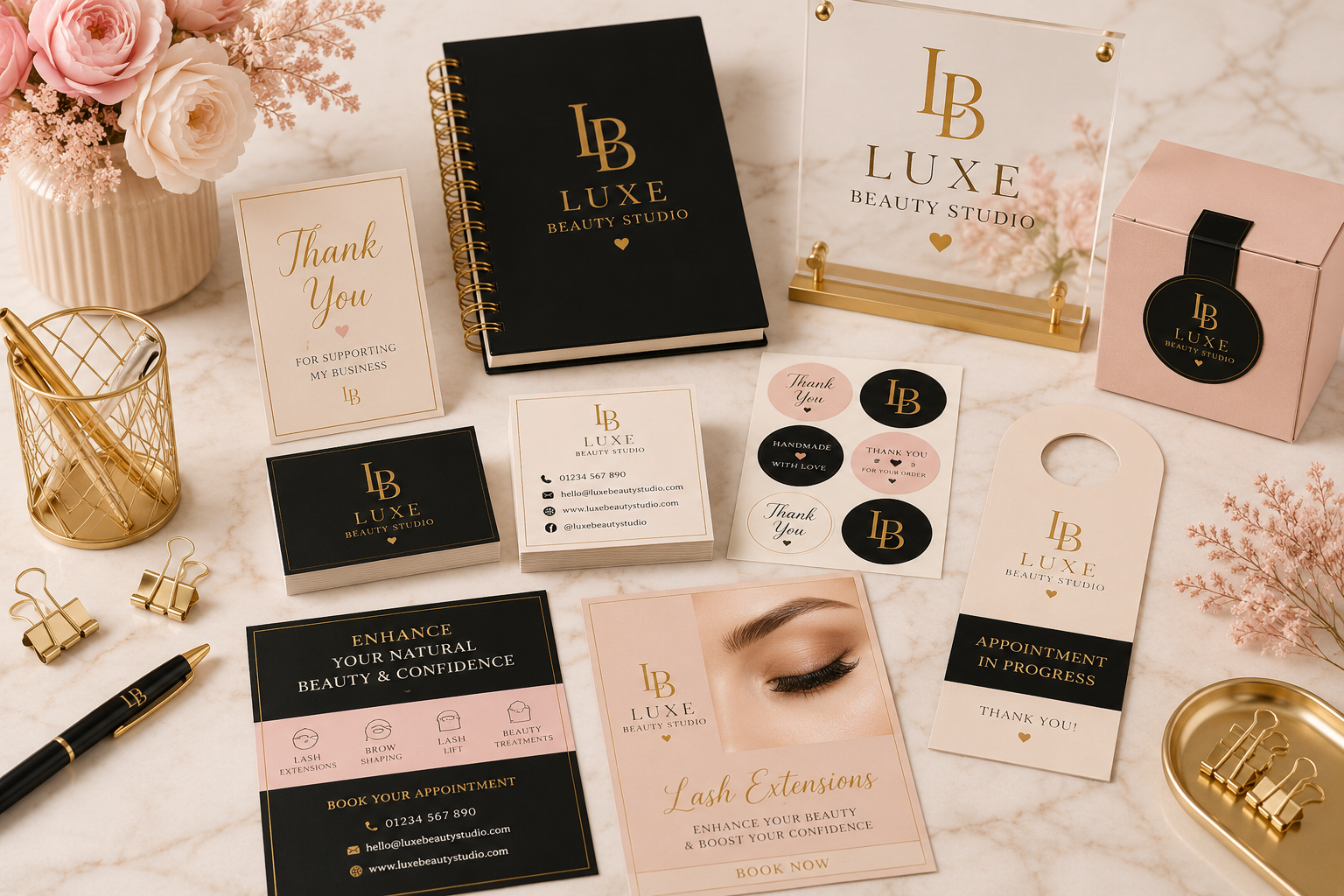 Bespoke business branding by Digital Biz with Lindy
