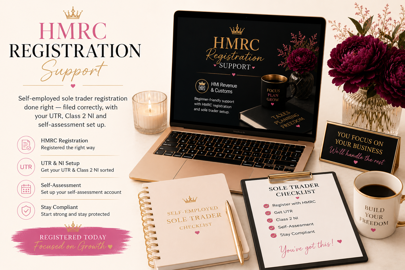 Explore HMRC registration support from DigitalBizWithLindy